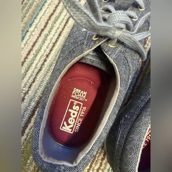 Keds Center III Canvas Lace Up in Gray Charcoal Tweed - Picture 10 of 12